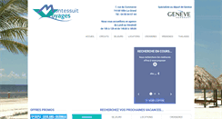 Desktop Screenshot of montessuit-voyages.com